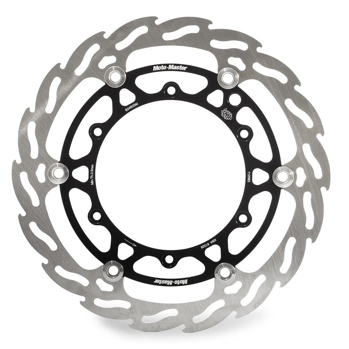 Moto Master Disco Freno Moto Flame Floating Anteriore Oversized per un raffreddamento ottimale e resistenza - Ø270 mm - spessore 3,1 mm