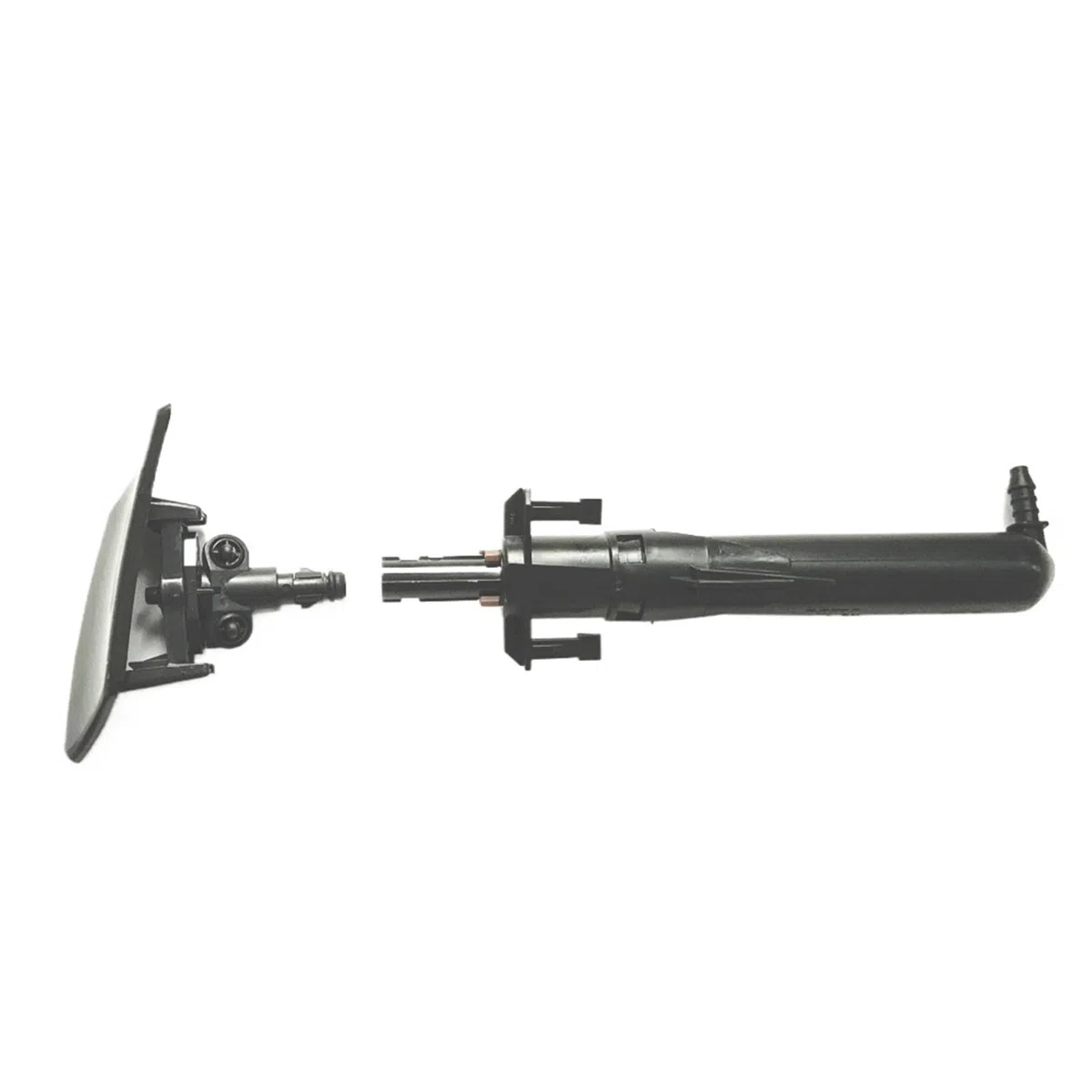 Pompa lavavetri per auto Adatto per Peugeot 207 307 per Citroen C4 Gruppo pompa ugello lavavetri per la pulizia dei fari sinistro e destro con tappo di copertura Pompa impianto lavavetro(Left)