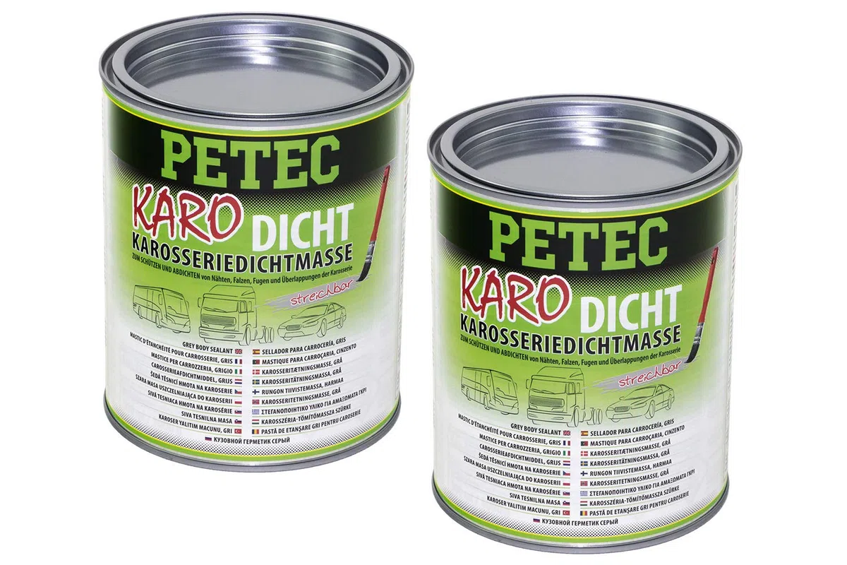 Petec 94130 - Sigillante per carrozzeria, 2 confezioni da 1000 ml