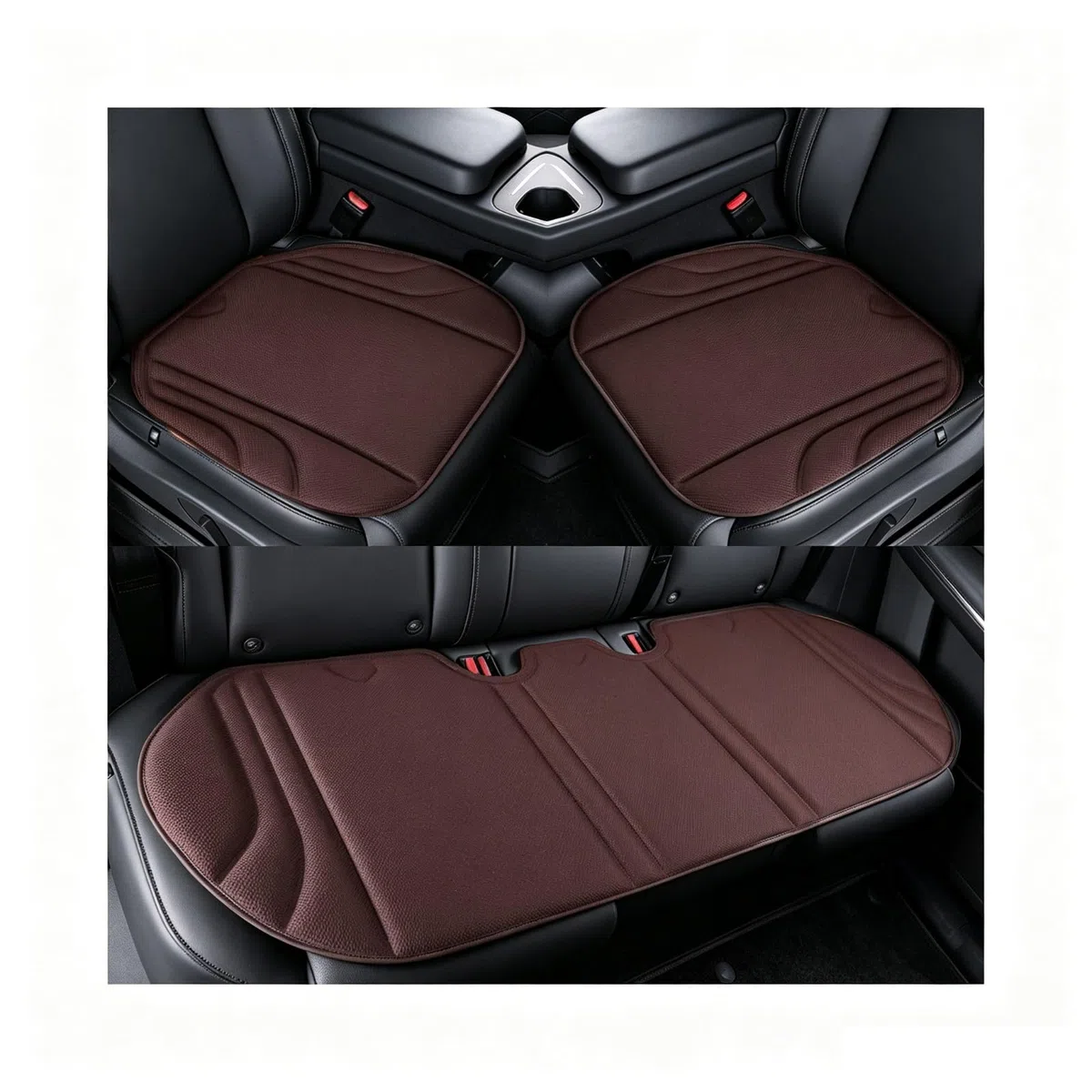 cuscini per sedile auto per Bristol 402 | Set di 3 Tutte le stagioni, flessibile e altamente elastico, resistente usura e strappi, compatibile con regolazione sedile