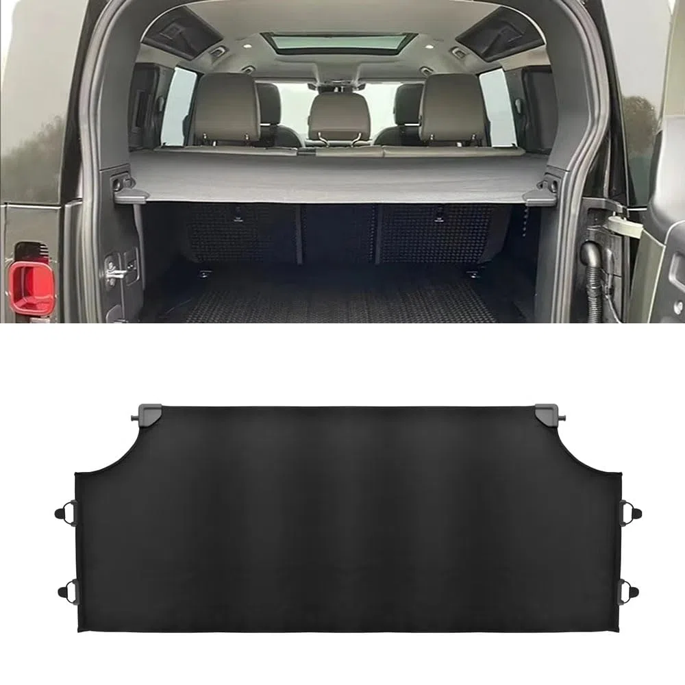 Auto Retrattile Copertura Bagagliaio Posteriore Coperture Compatibile con per Land Rover Defender 110 2020-2023