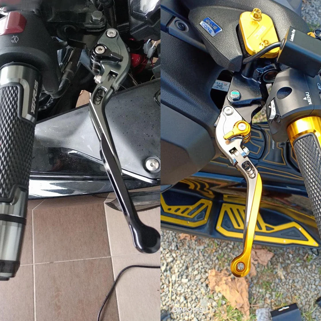 ESPEEDMTC per Ducati Streetfighter V4/ S/Streetfighter 848/1098/ S Modificato di CNC In Lega di alluminio 6 stadi Lunghezza Regolabile Pieghevole Leva di Frizione del Freno (Rosso)