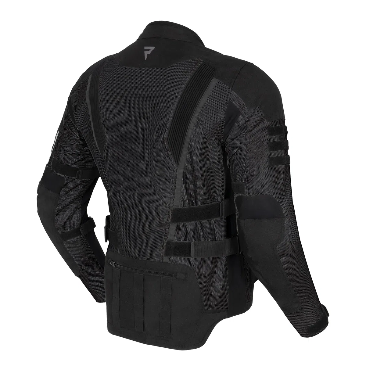 REBELHORN Scandal II Giacca da Moto Uomo | Tessile | Protezioni gomiti e spalle | Grandi inserti in rete | Cuciture doppie e triple | Elementi riflettenti | Taglie fino a 10XL