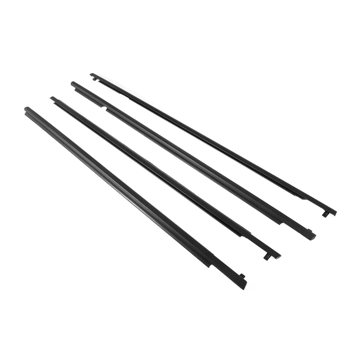 Guarnizioni porte e finestrini auto 4 Pz/set Finestra Sigillante In Gomma Striscia Lato Guarnizione Antipioggia Meteo Strisce Per Toyota Per RAV4 2006-2008 Guarnizione portiere auto