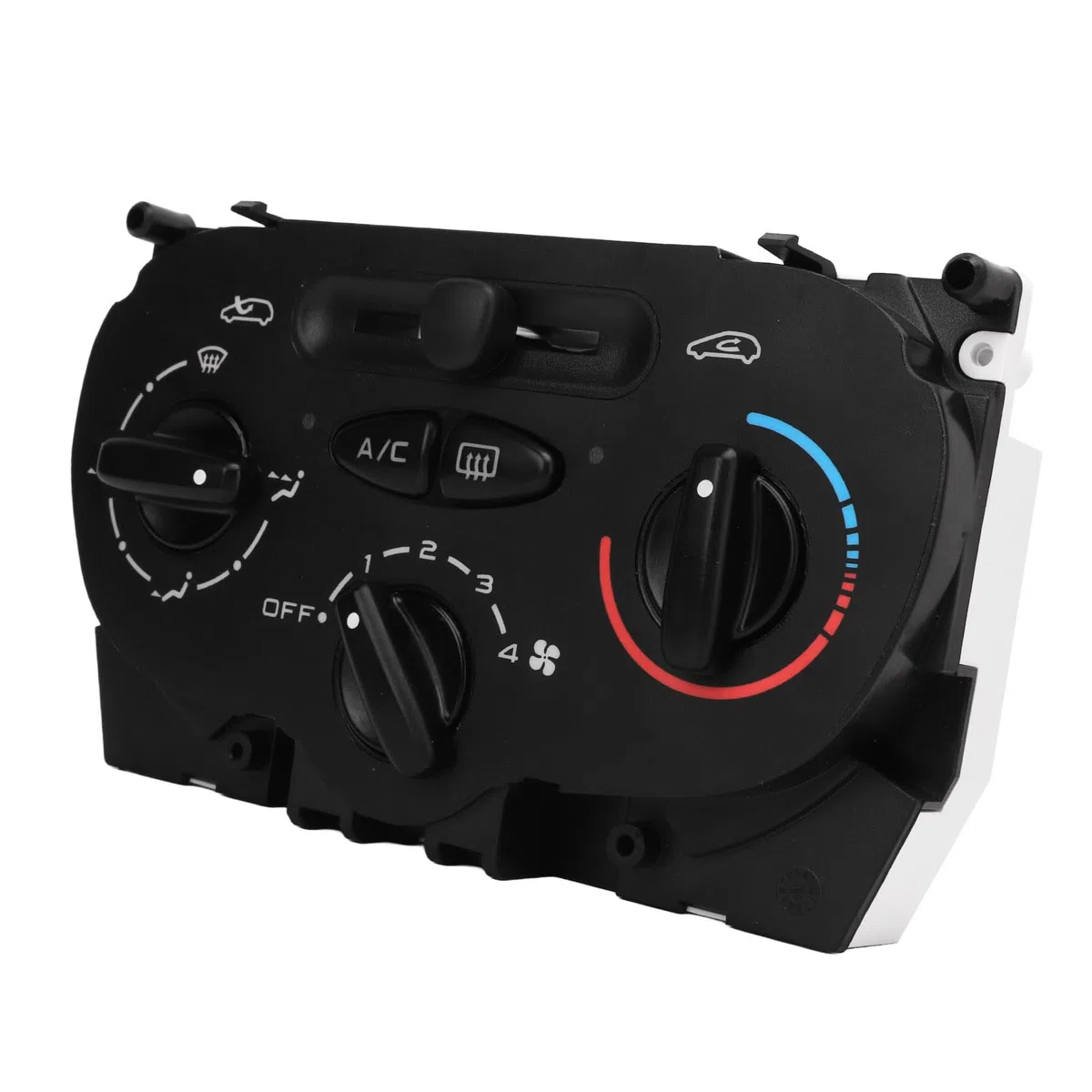 Pannello Regolatore Climatizzatore AC, 6451WC Sostituzione Pannello di Controllo Interruttore Aria Condizionata per 206 207, Standard OEM