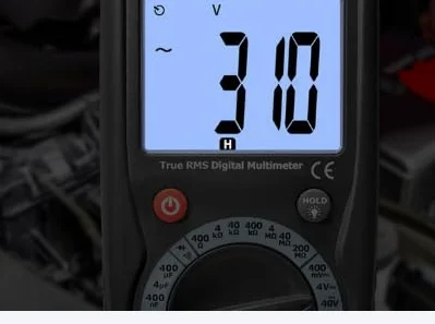 DT-9905H Retroilluminazione Multimetro Digitale Alta Precisione Gamma Manuale Misuratore Universale