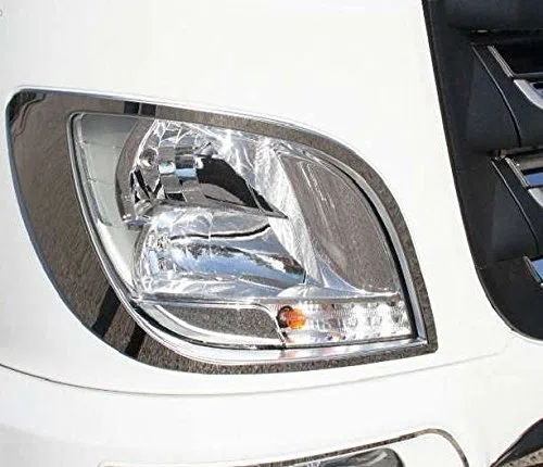 2 fari in acciaio inox compatibili con camion XF 106