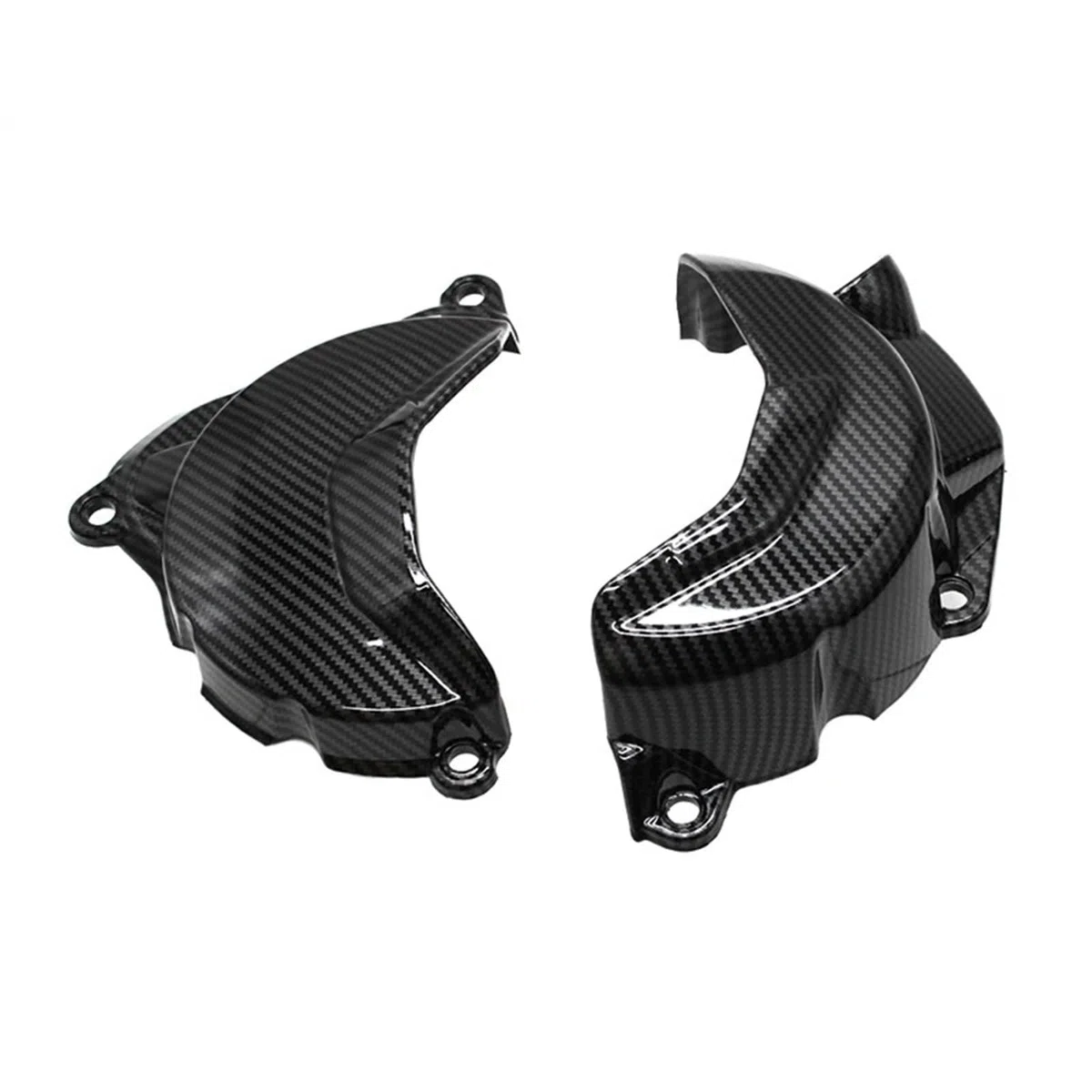 Guscio Protezione Coperture Motore Moto Protezione Testata Cilindro Moto Per VOGE DS900X DSX900 900DSX DSX 900 DS X 2023 2024 Copertura Protettiva Motore Protettiva(Nero 2)