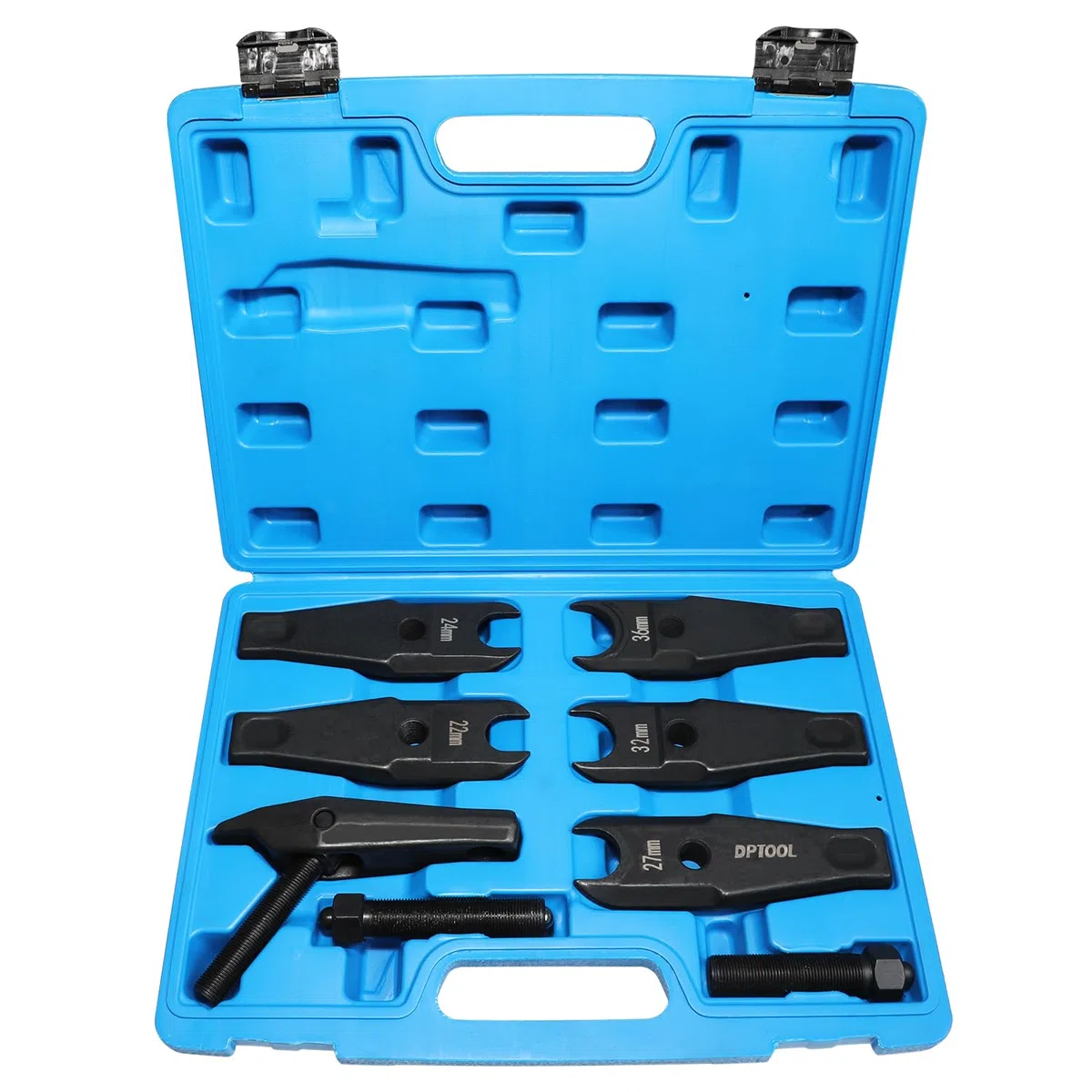 DPTOOL Estrattore Giunti Sferici Bracci di Controllo per impieghi gravosi Fuso a snodo Attrezzo per la rimozione delle estremità del Tirante 22mm 24mm 27mm 31mm 36mm per BMW/Benz