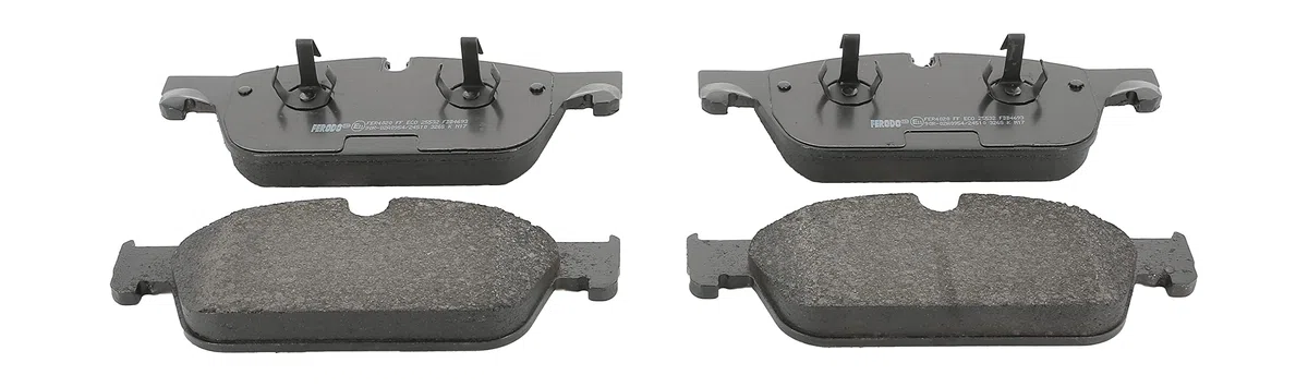 FERODO Kit pastiglie freni Anteriore predisposto per visualizzazione avviso usura senza accessori FDB4693 Compatibilità con MERCEDES-BENZ Classe M W166 GLE Coupé C292 GLE W166 GL X166 GLS X166