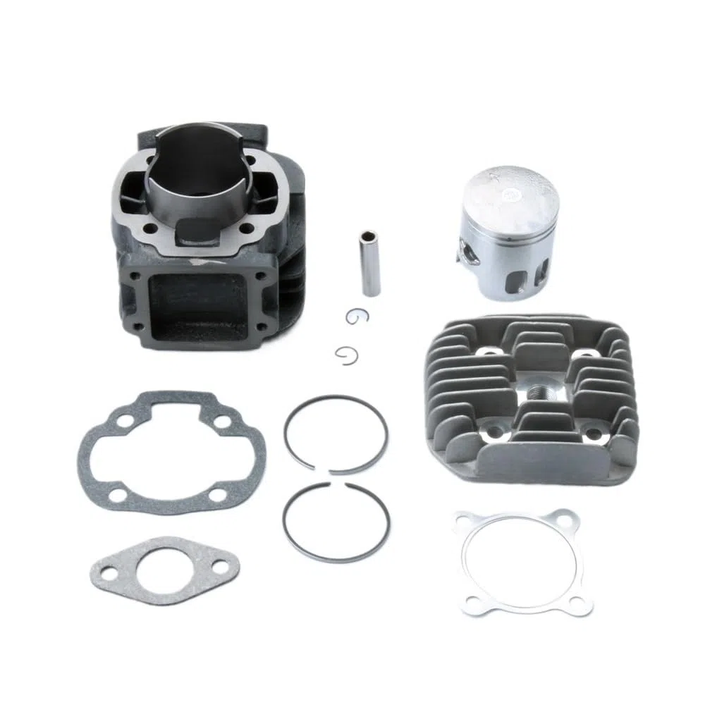 Scooter 70cc Big Bore Kit cilindro albero motore adatto per Pista 2 Scoop 50cc AC 47mm / 10mm Kit cilindro pistone albero motore Kit di modifica