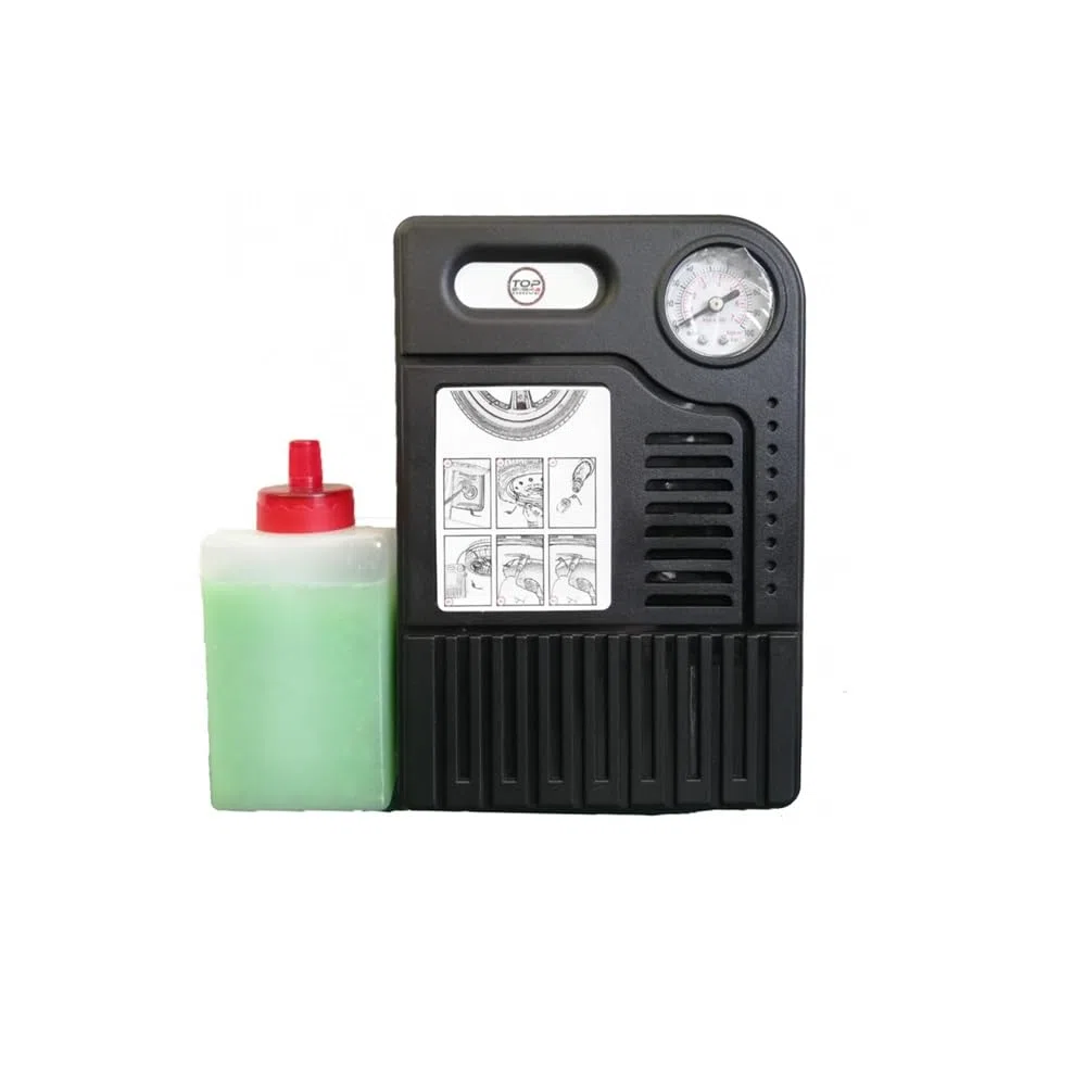 KIT GONFIA E RIPARA GOMME PER AUTO MOTO SCOOTER BICI QUAD COMPATIBILE CON RENAULT GRAND KANGOO RIPARAZIONE PNEUMATICI PORTATILE EMERGENZA STRADALE SOLUZIONE CON 1 FLACONE DA 280ML