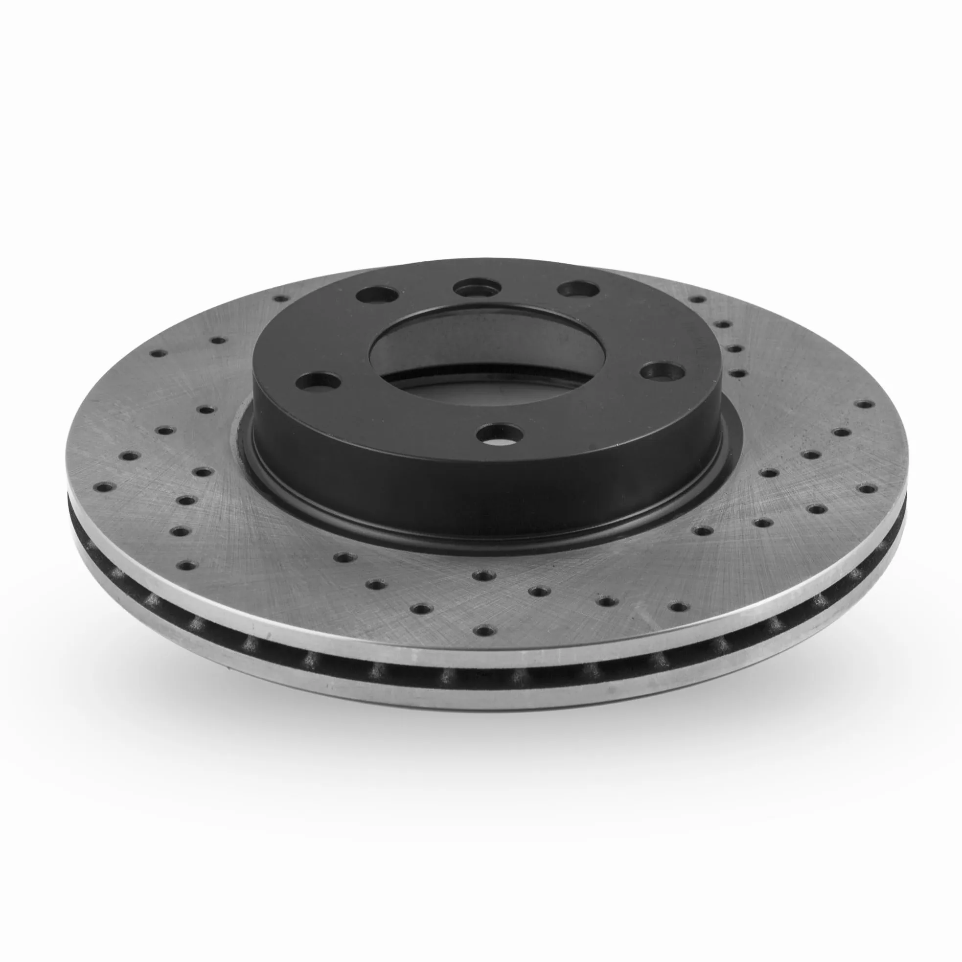 Perforazione GT Sport Disco Freno Rotori Compatibili Con FIAT PANDA I 169_ 2003 2004 2005 2006 2007 2008 2009 2010 2011-0358GVR - Anteriore - Ventilato - Fori 4 - Diametro 240x20