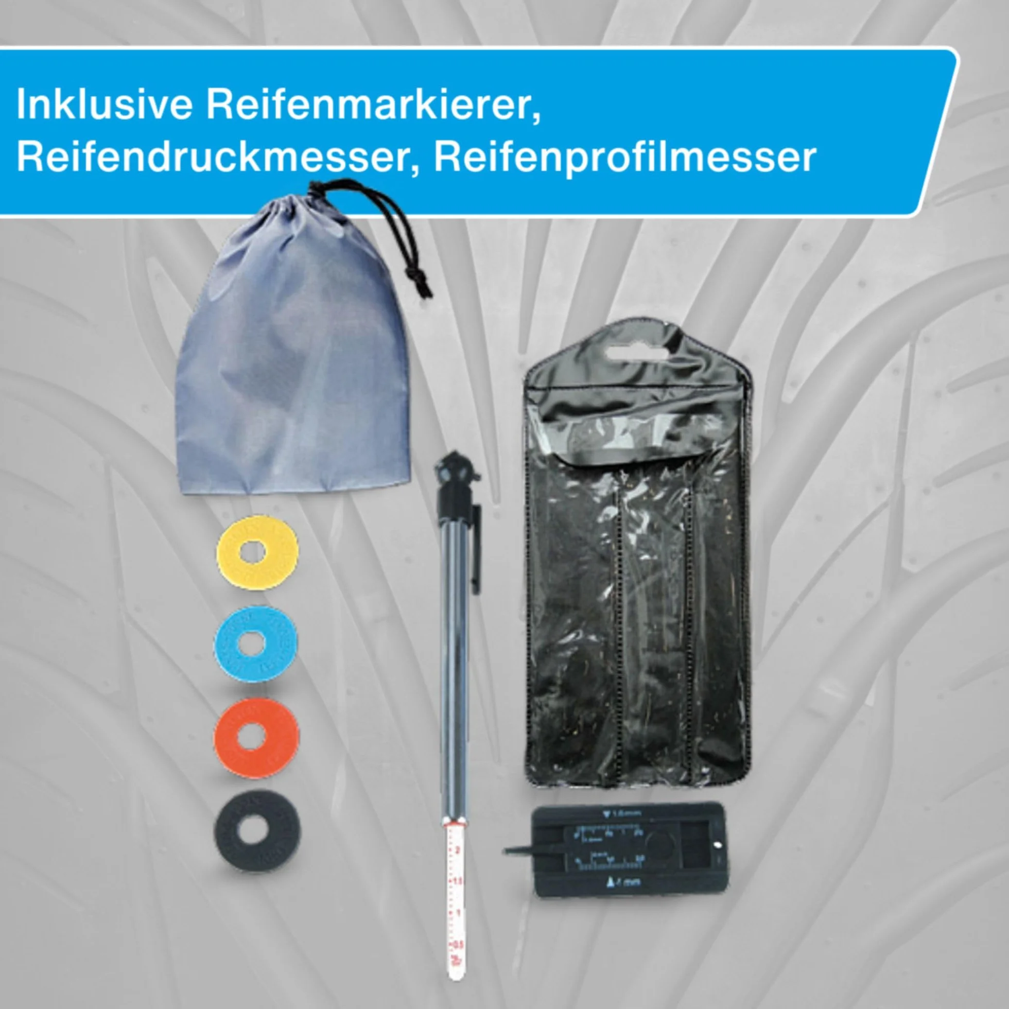 cartrend Mattoni per cerchioni, albero del cerchione mobile con copertura di protezione per pneumatici, fino a 255 mm di larghezza, rivestimenti per proteggere i cerchioni