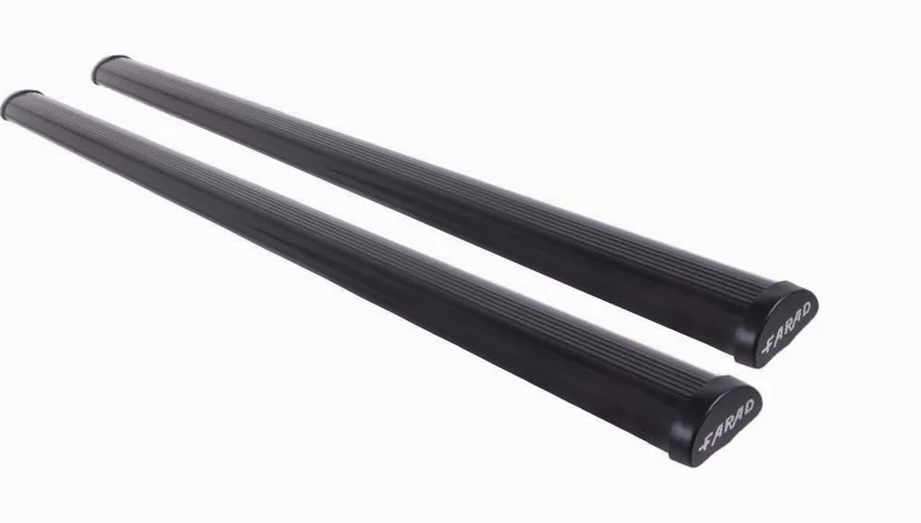Farad- Barre portatutto IRON in acciaio compatibile con TOYOTA YARIS CROSS 5 porte anno 2021> con corrimano basso