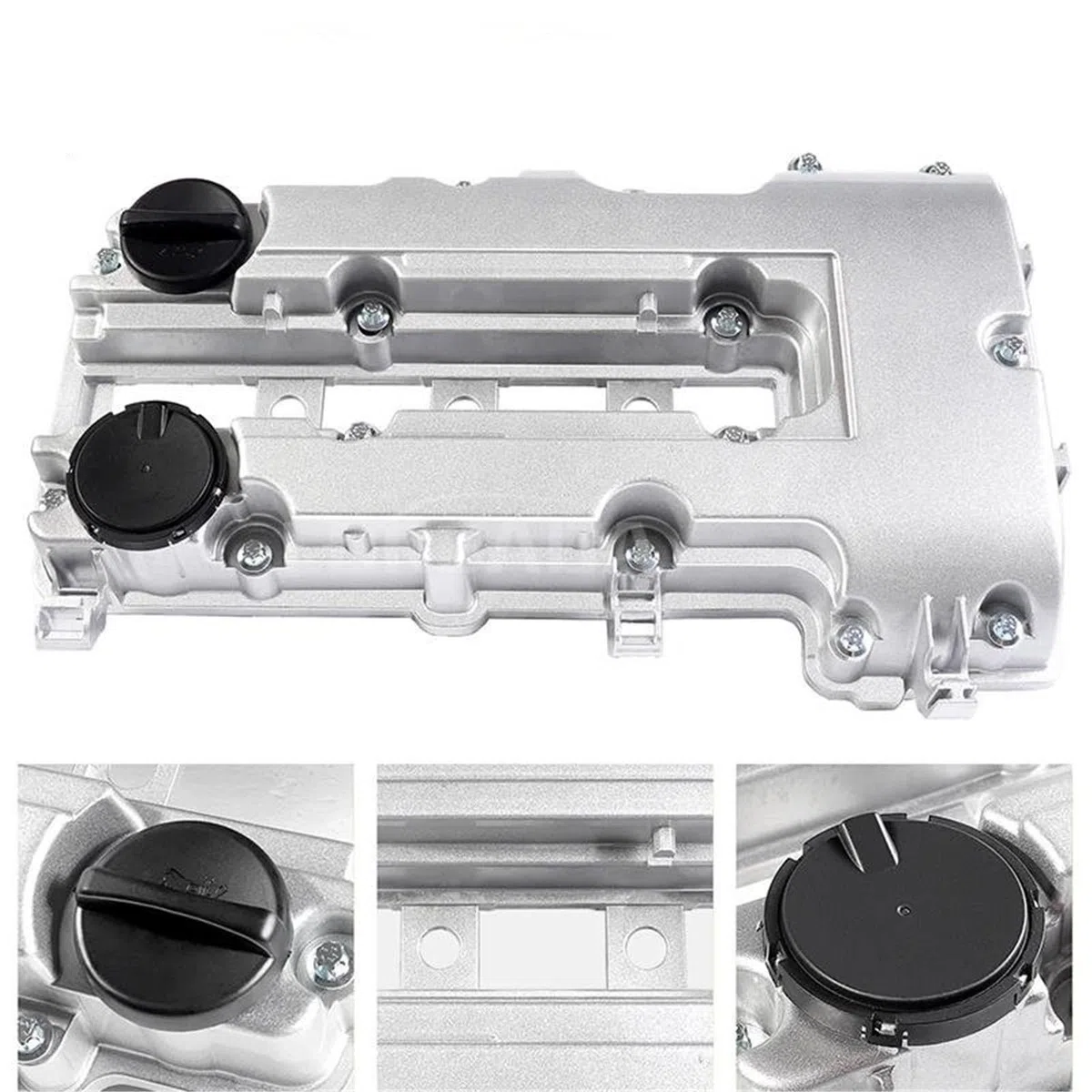 Coperchio valvola auto Per Chevy Per Cruze Per Sonic Per Trax 1.4L 2013-2018 Coperchio Della Valvola Del Motore In Alluminio Con Guarnizione 25198874 25198498 Punterie Valvola Motore