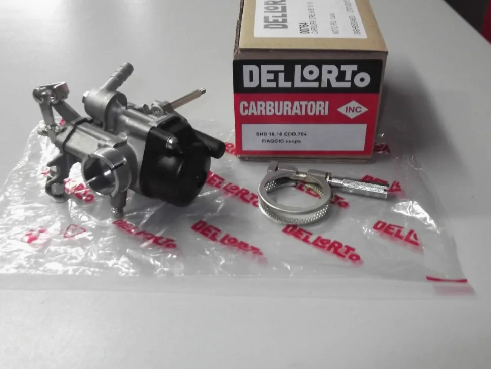 CARBURATORE DELL'ORTO SHB 16.16 PER PIAGGIO VESPA 50R-SPECIAL 50 COD. 00764