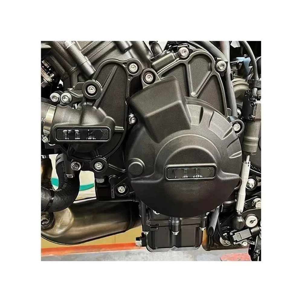 Protezione Carter Motore Copertura Copertura Di Protezione Del Motore Per Motociclette Per MT-09 2021 2022 2023 2024 FZ-09 XSR900 Per TRACER 9 GT Protector Cover Di Protezione