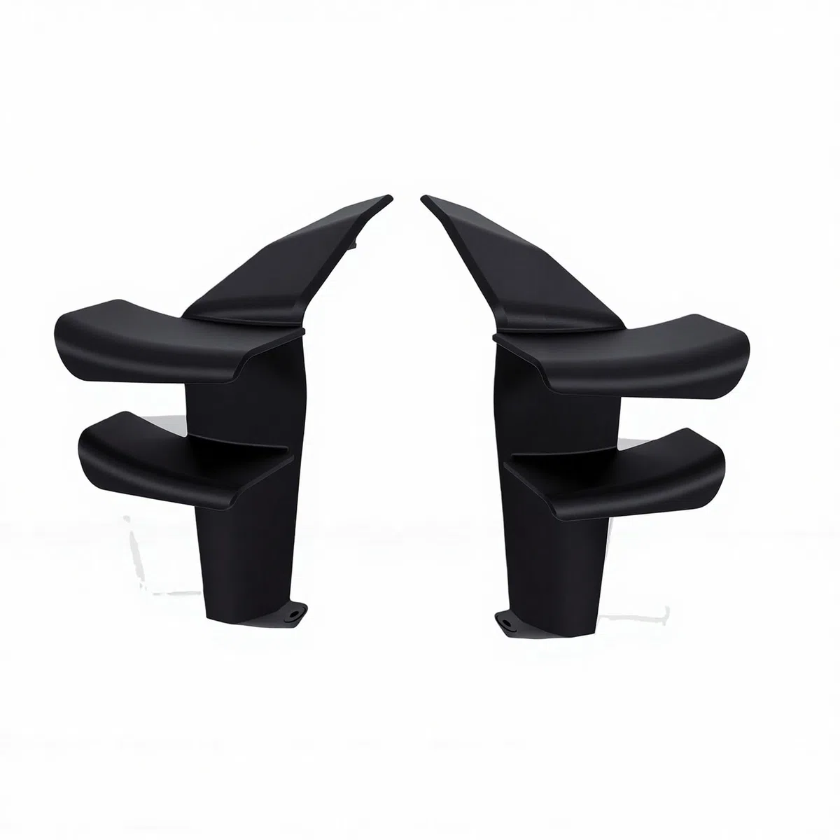 Generic Alette Aerodinamiche per Moto Spoiler Laterali Antiusura per MT-09 MT09 SP 2024-2025, Ridotta Resistenza Al Guida, Materiale ABS Durevole per stabilità, Adatto per gli Appassionati di Moto