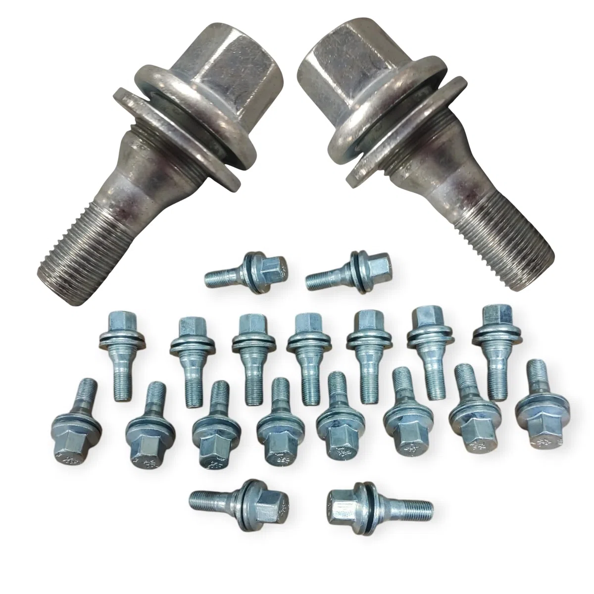 16 Bulloni Fissaggio Ruote Compatibile Con Citroen Saxo C3 Xsara C5 Berlingo C2 C4 C6 C3 DS3 DS4 DS5 dal 2003 - Jeep Avenger - Fiat 600 - Alfa Romeo Junior Gomme Cerchi in LEGA M12x1,25 hex 17