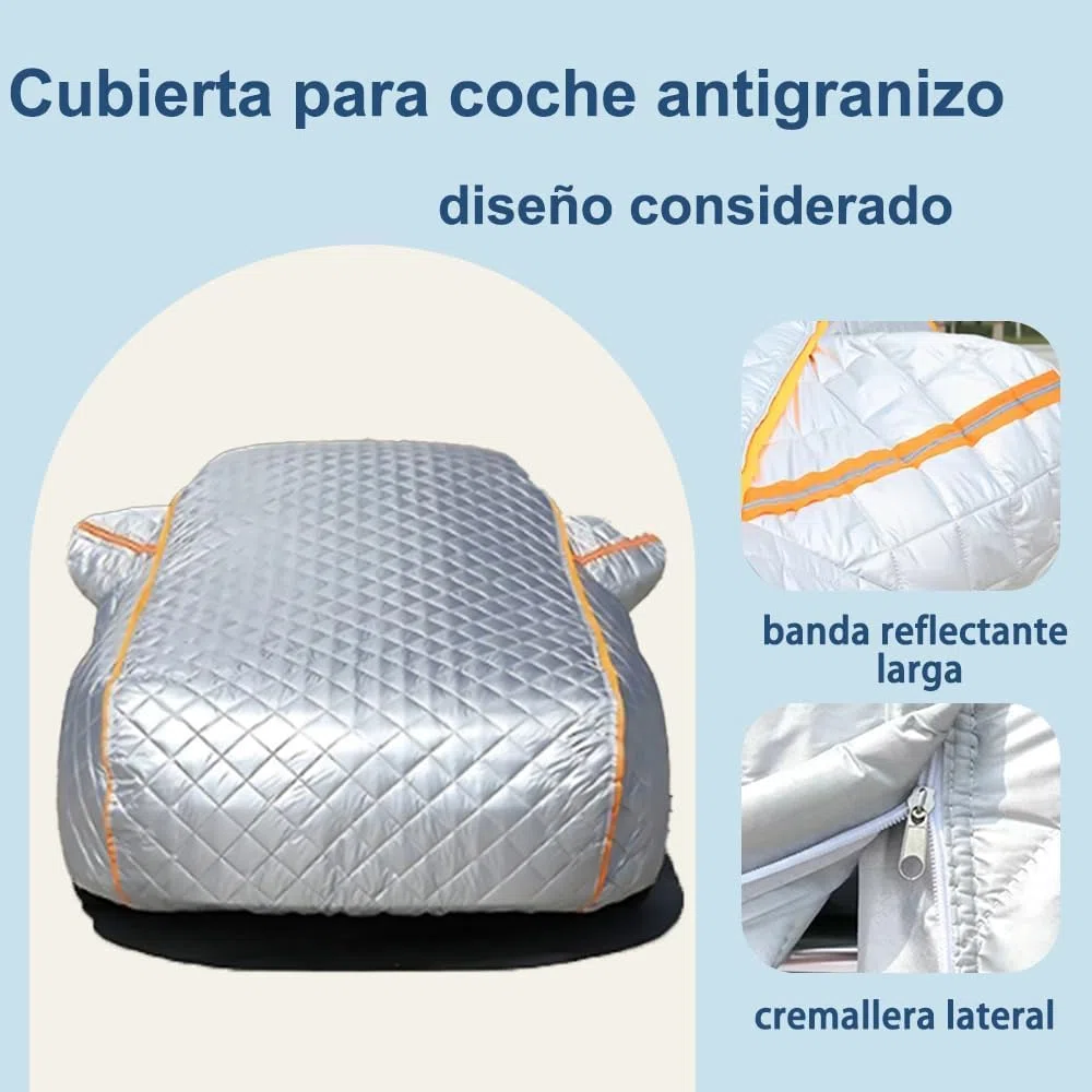 Copriauto Antigrandine per Volkswagen Polo 2011-2025,Telo Macchina Copriauto da Esterni,Impermeabile Resistente Alla Neve e Antigraffio