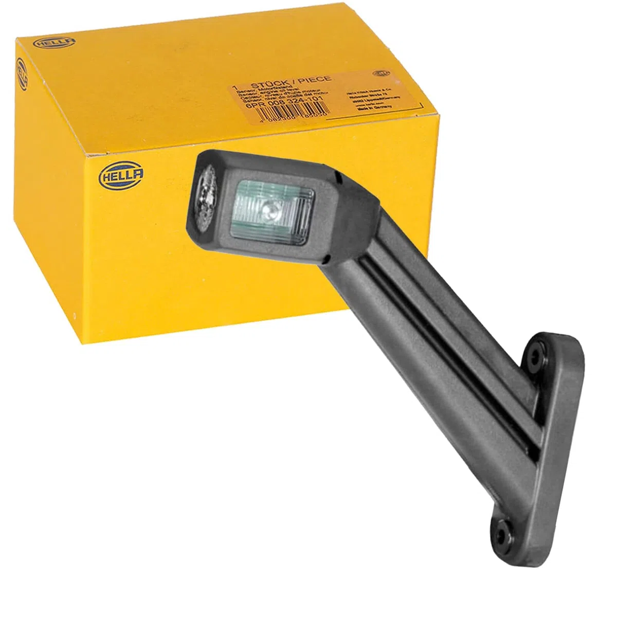 HELLA 2XS 011 744-021 Luce permietrale, LED, 12/24V, Cavo 500mm, Spina EasyConn, 2a... poli, Dx/Attacco laterale
