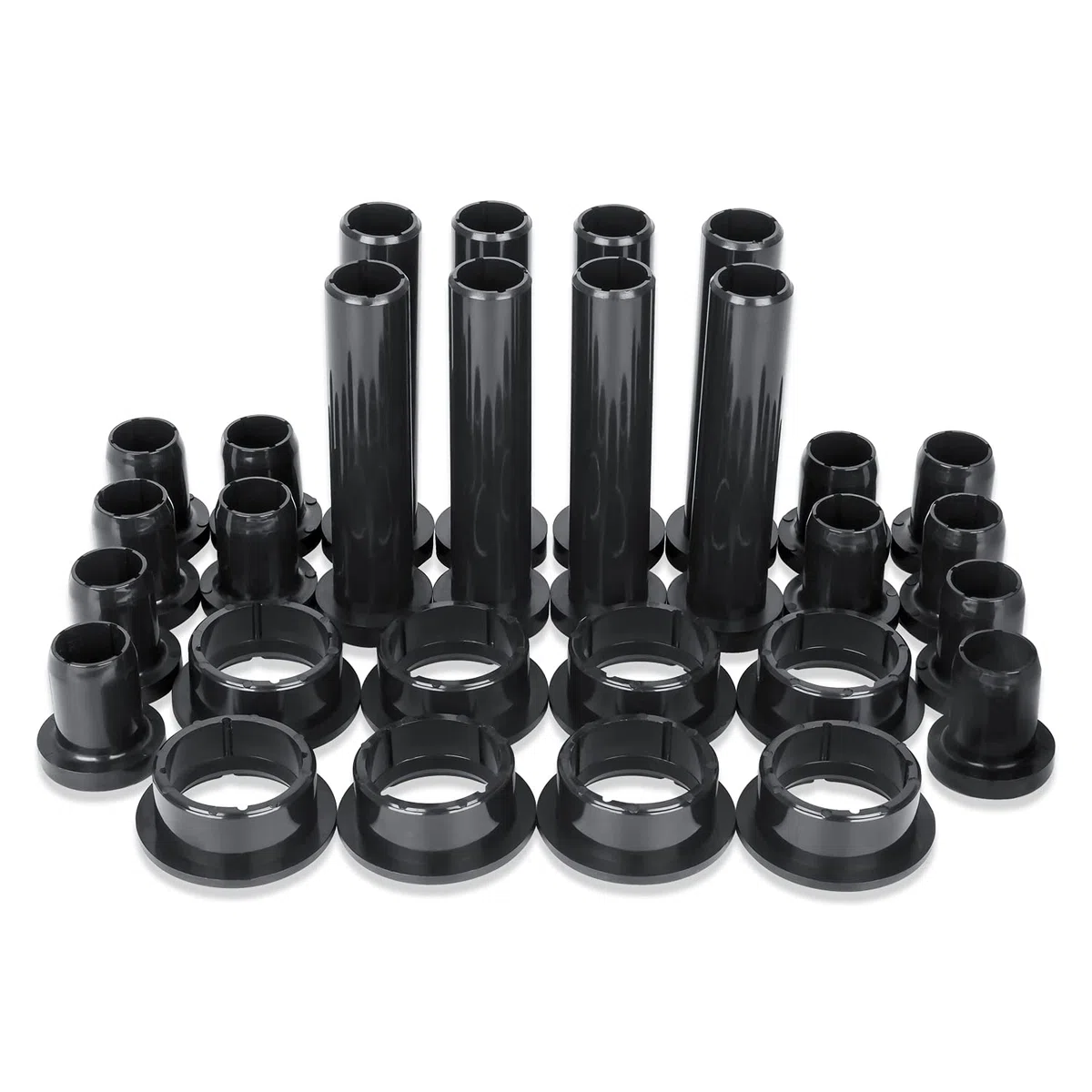 Kit di boccole del braccio di controllo anteriore e posteriore per Polaris Sportsman 400 450 500 570 800 (1996-2018), boccole lunghe e corte con braccio A, sostituisce 5439270 5438895 5436972 5434548