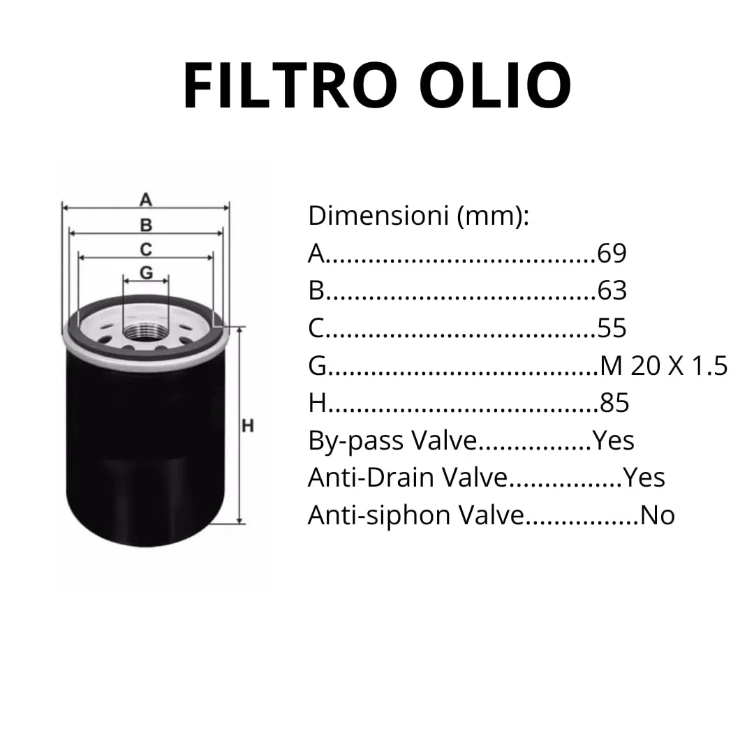 KIT TAGLIANDO + 4 CANDELE COMPATIBILE CON FIAT 500 PANDA 169 312-1.2 BENZINA 44 51 KW 60 69 CV